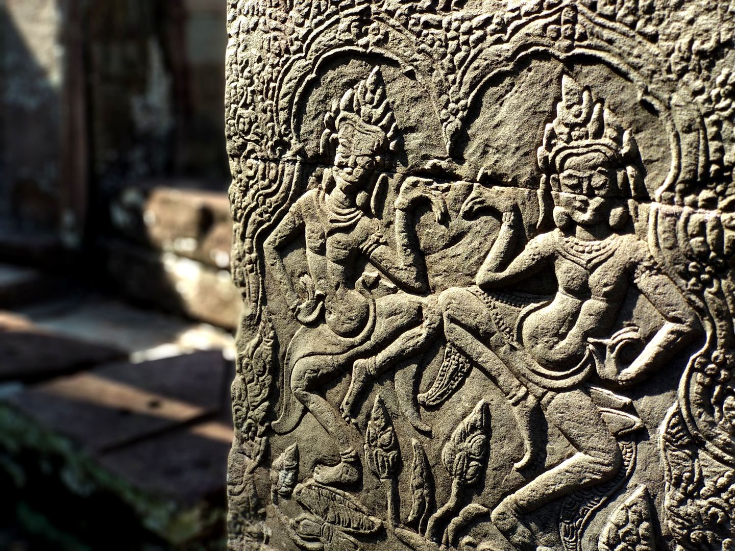 Banteay Kdei hall of dancers, Cambodia