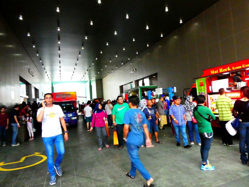 Food trucks at Ekspo Kucing Cat Expo Kuala Lumpur Malaysia