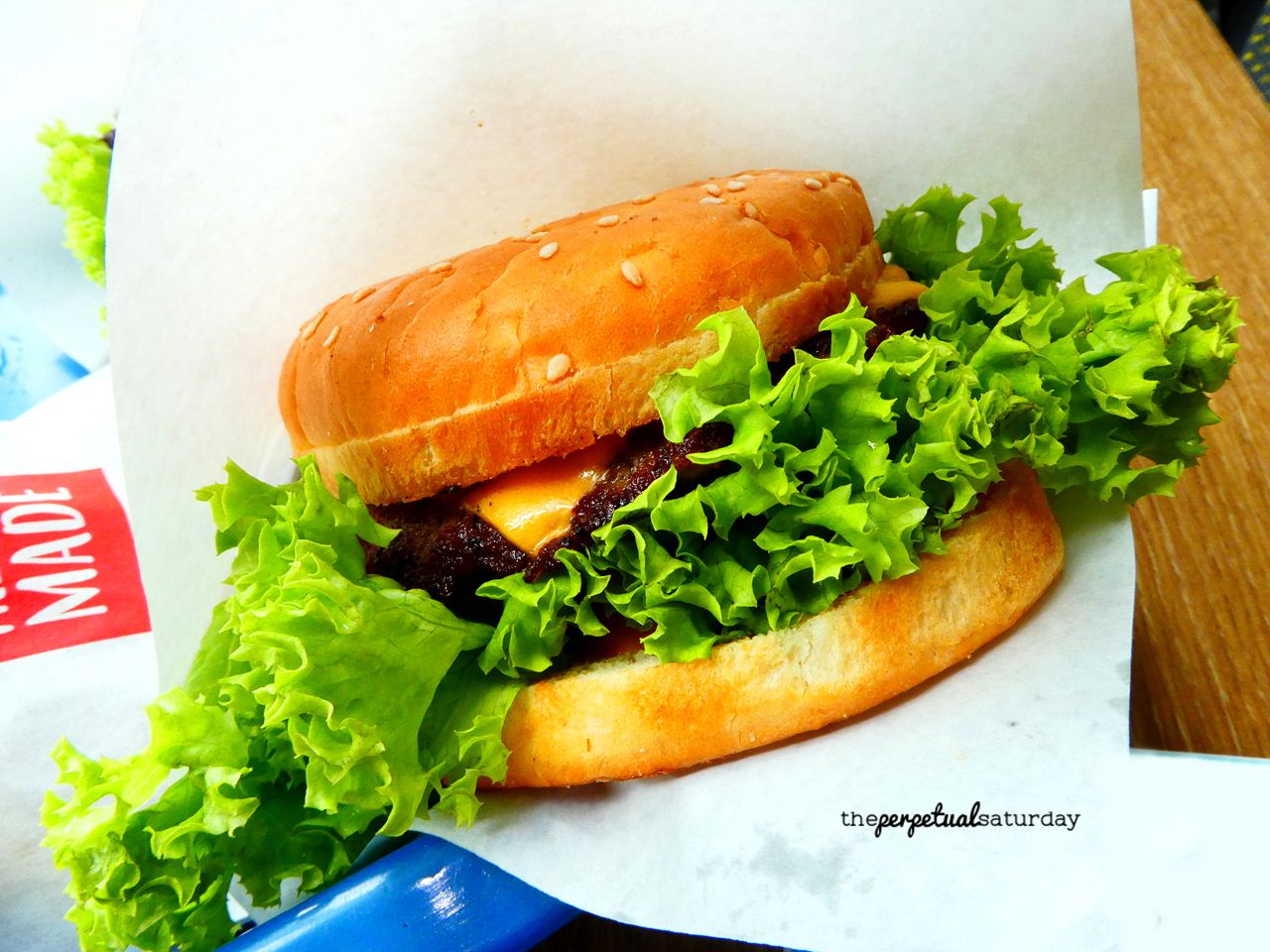 Cheeseburger @ Harley's Burger Cafe, Damansara City Mall