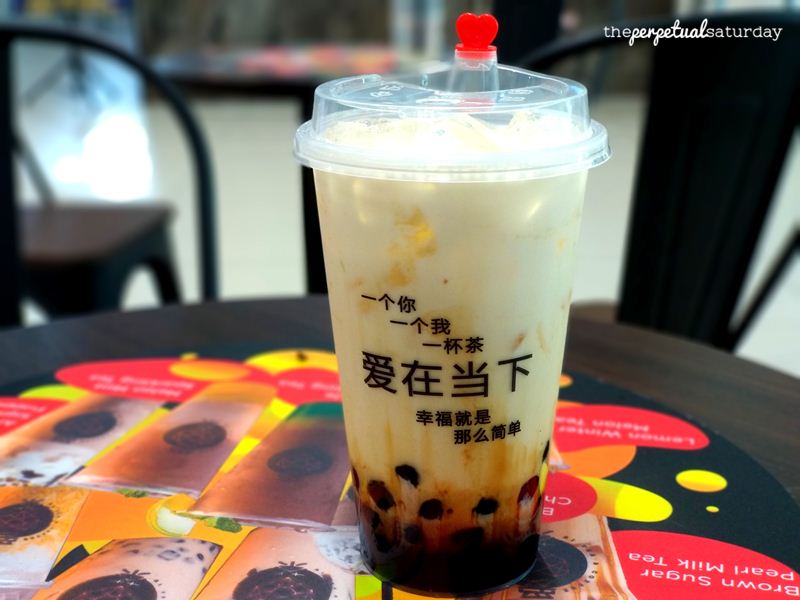 Brown Sugar Boba Fresh Milk (RM8.80) @ Ai Tea & Coffee, Taman Sri Bintang