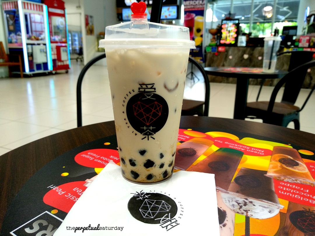 Brown Sugar Boba Fresh Milk (RM8.80) @ Ai Tea & Coffee, Taman Sri Bintang