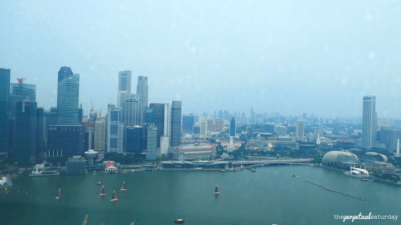 City view, Marina Bay Sands hotel Singapore, Virtual tour