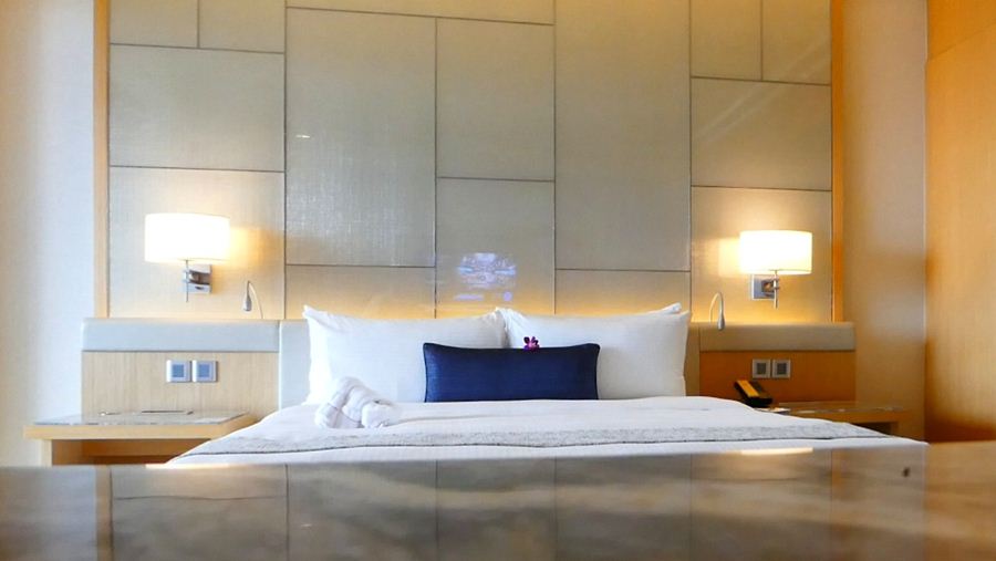 City view room, Marina Bay Sands hotel, Singapore, Virtual tour