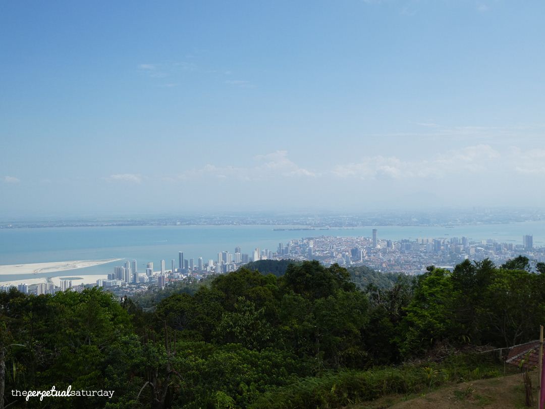 View from the Bellevue Hotel Penang Hill