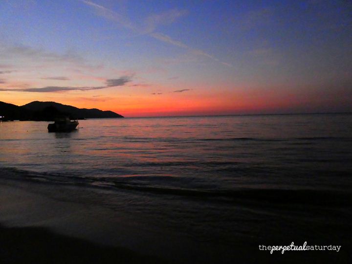 View from Frandy Beach Bar, Batu Ferringhi, Penang