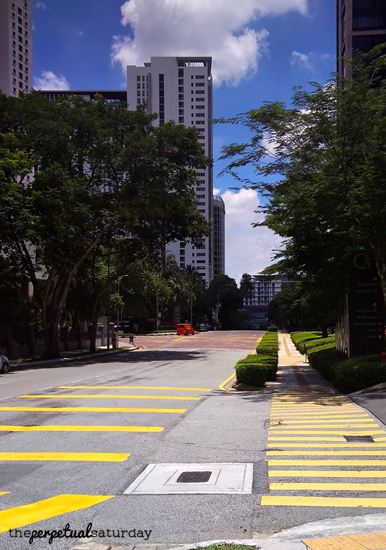 Empty Streets During COVID-19, Mont Kiara, Kuala Lumpur