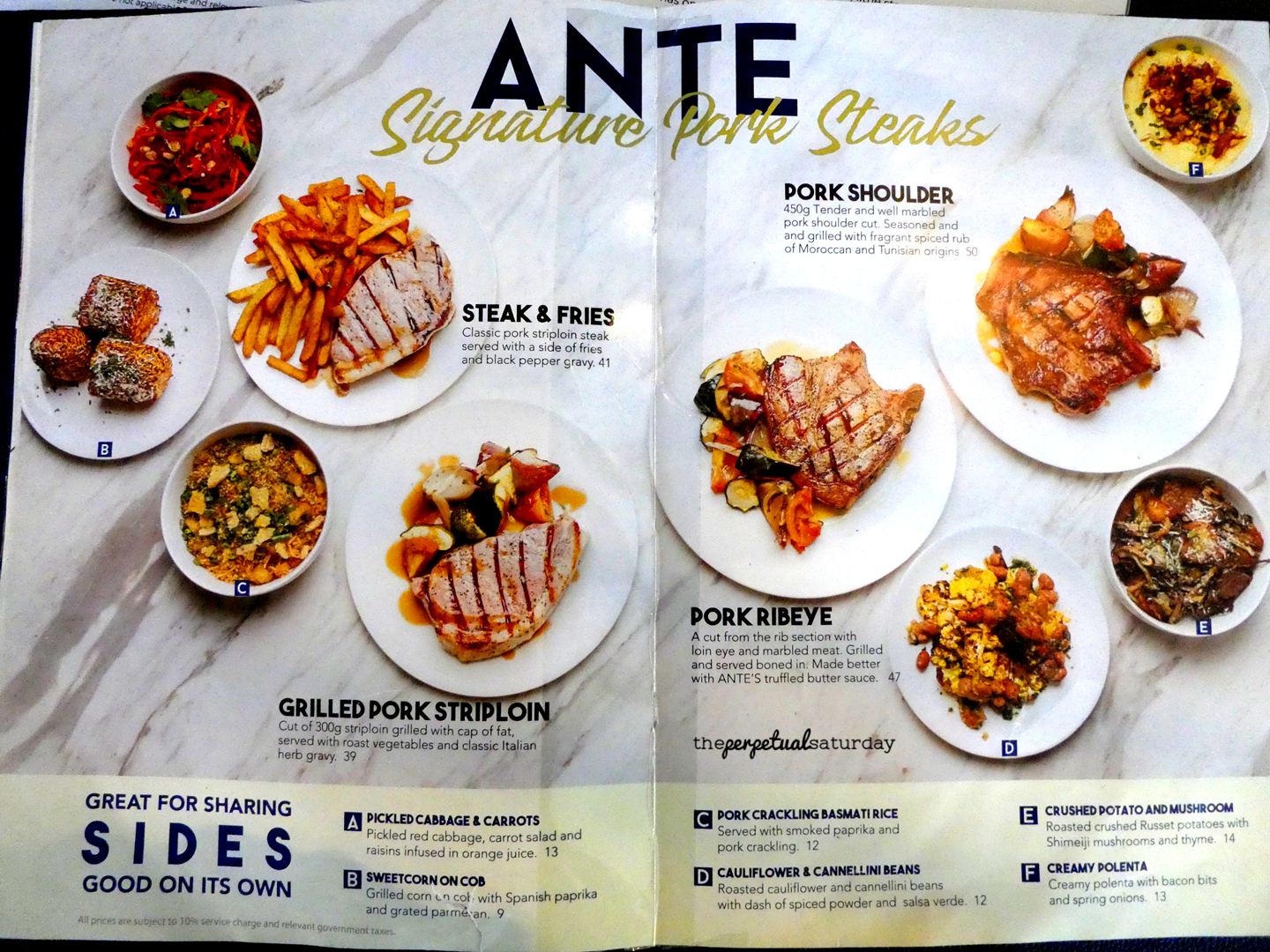 ANTE Menu 1 Utama, Pork Restaurants in KL