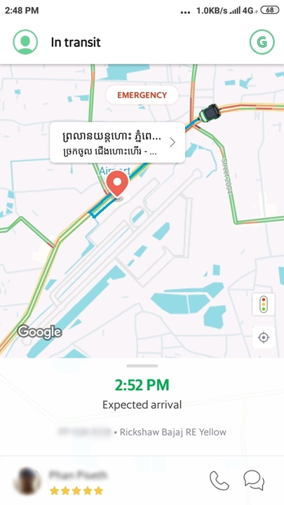 How to use ridehailing apps in Cambodia