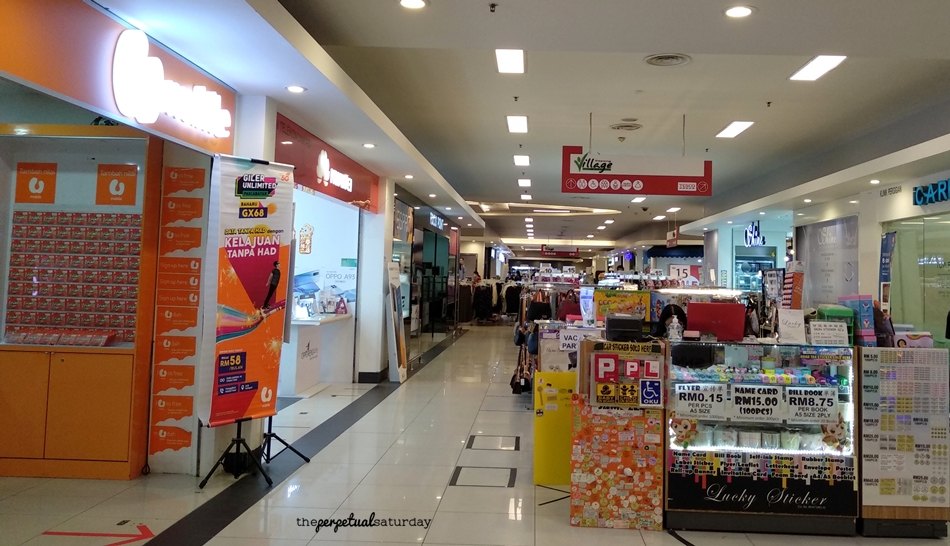 Kepong Village Mall shops