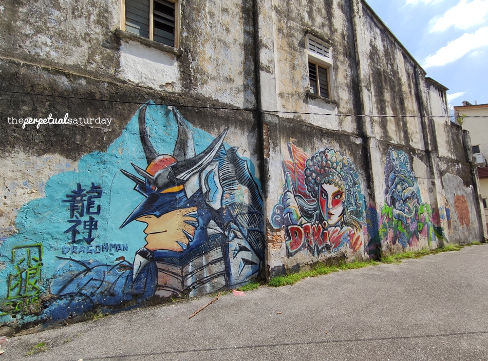 Street art of Ipoh, Jalan Sultan Iskandar