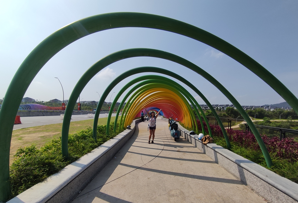 Elmina Valley Rainbow Bridge Shah Alam Selangor, Instagram Spots in KL, Instagram Spots in Shah Alam Selangor