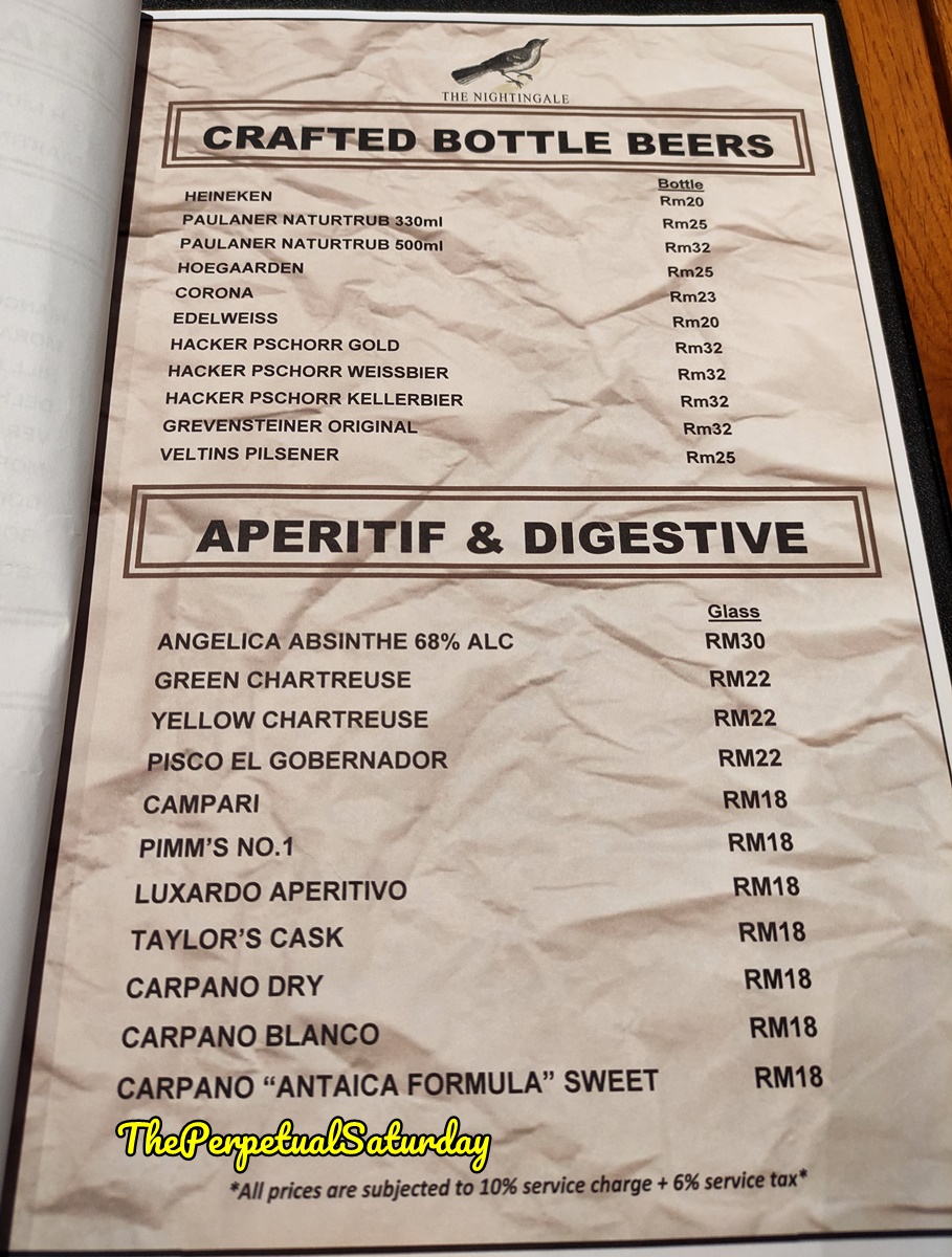 Spitalfield's German Beer menu Atria Gallery