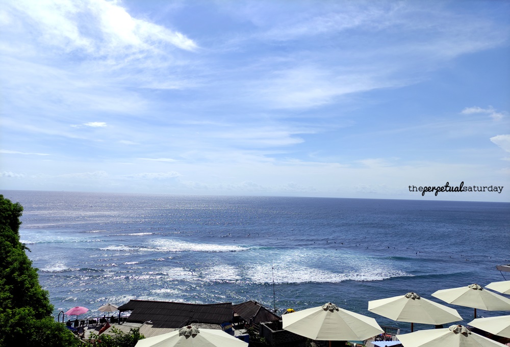 View at La Terrazza Uluwatu, Restaurants and bars at Uluwatu Beach Bali