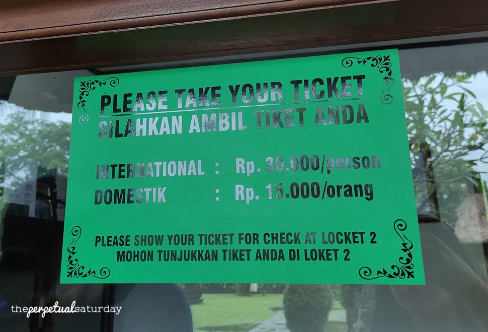 Taman Ayun Temple Ticket prices, Taman Ayun Temple admission fee