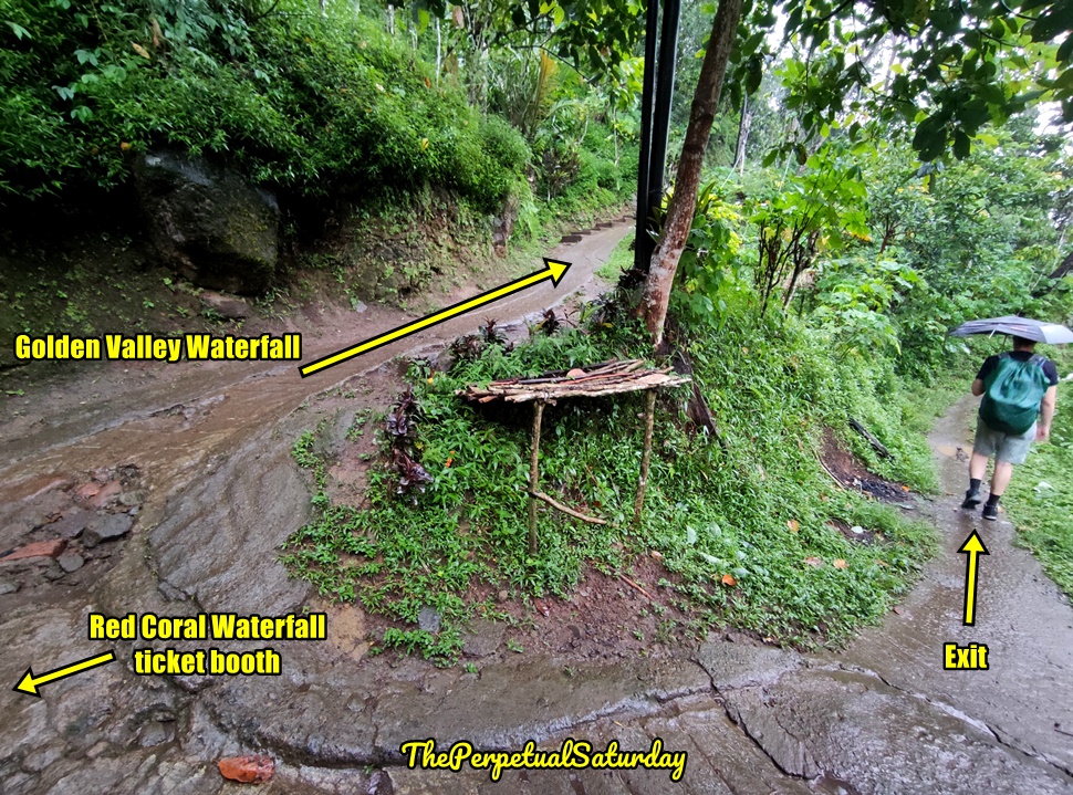 Golden Valley Waterfall hike Munduk Bali, How to get to Golden Valley Waterfall