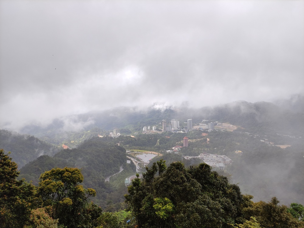 Sky Terrace View Chin Swee Temple Genting Highlands