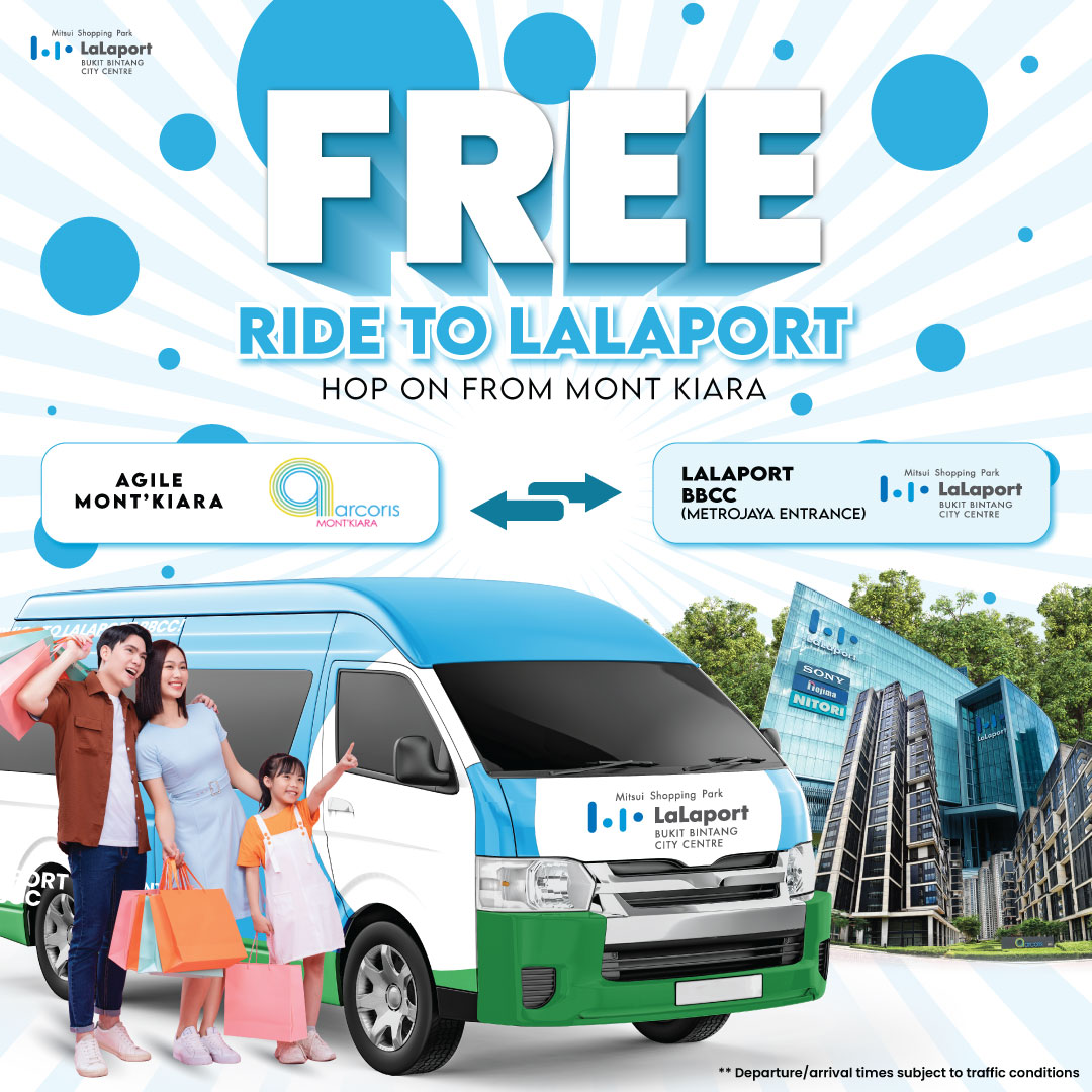 Shuttle from Mont Kiara to LaLaport Mall