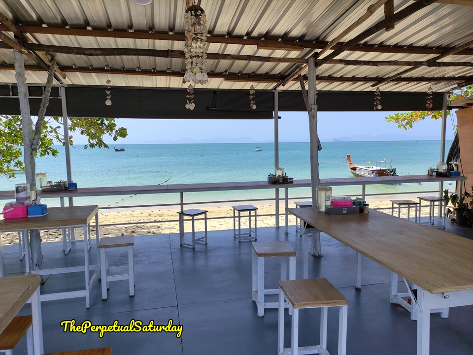 Beachside cafes in Krabi Thailand