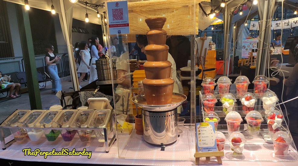 Stalls at Mont Kiara Peeps market