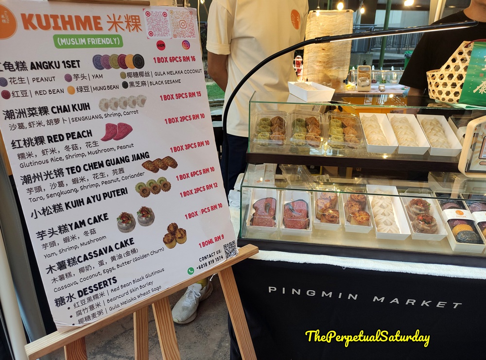 Mont Kiara rooftop market food