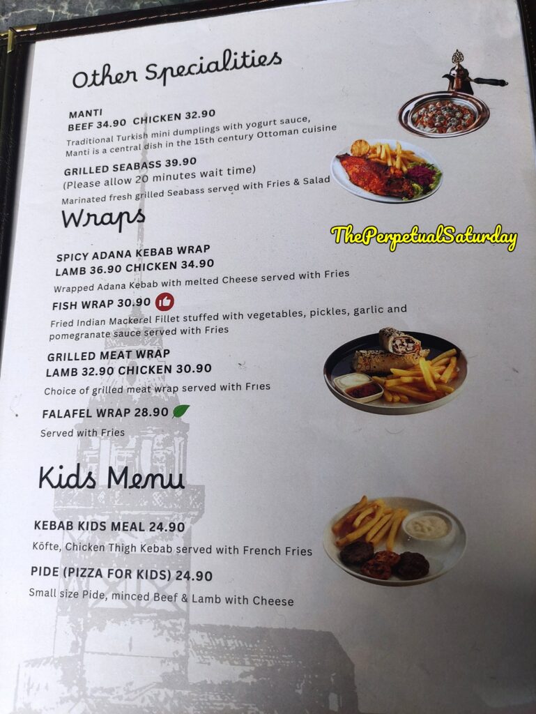 Turkeys R Us Menu Turks KL, The Stories of Taman Tunku ~ Menu, Prices & Review