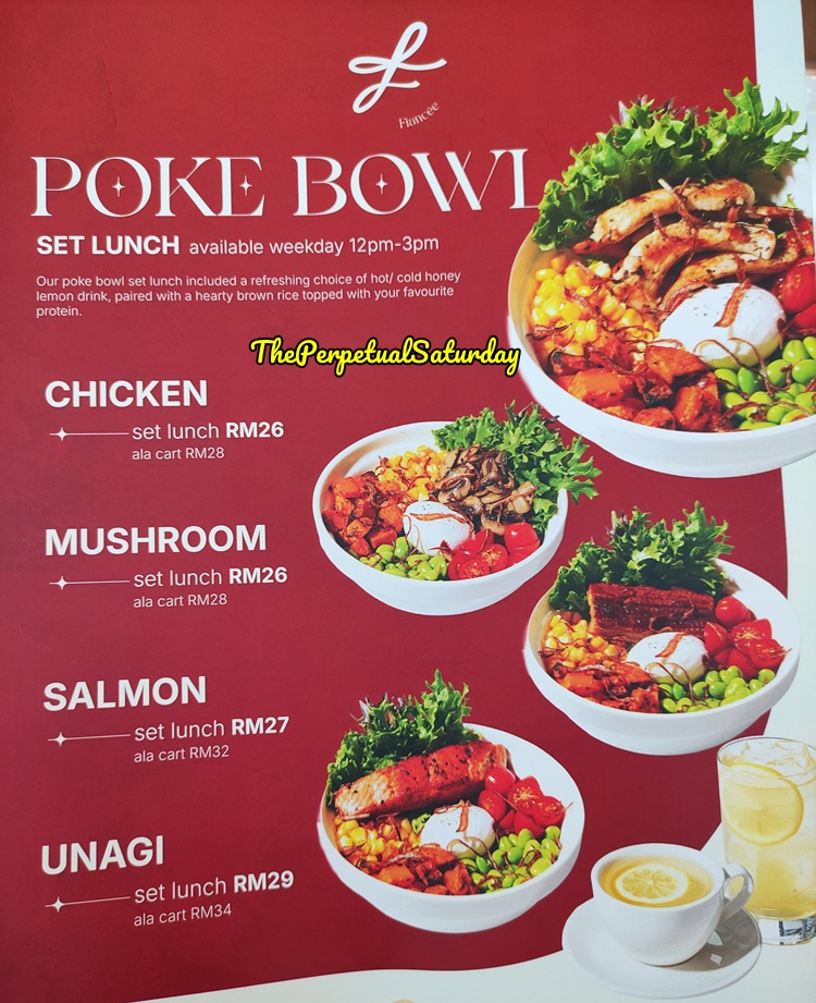 Fiancee Cafe Set lunch prices