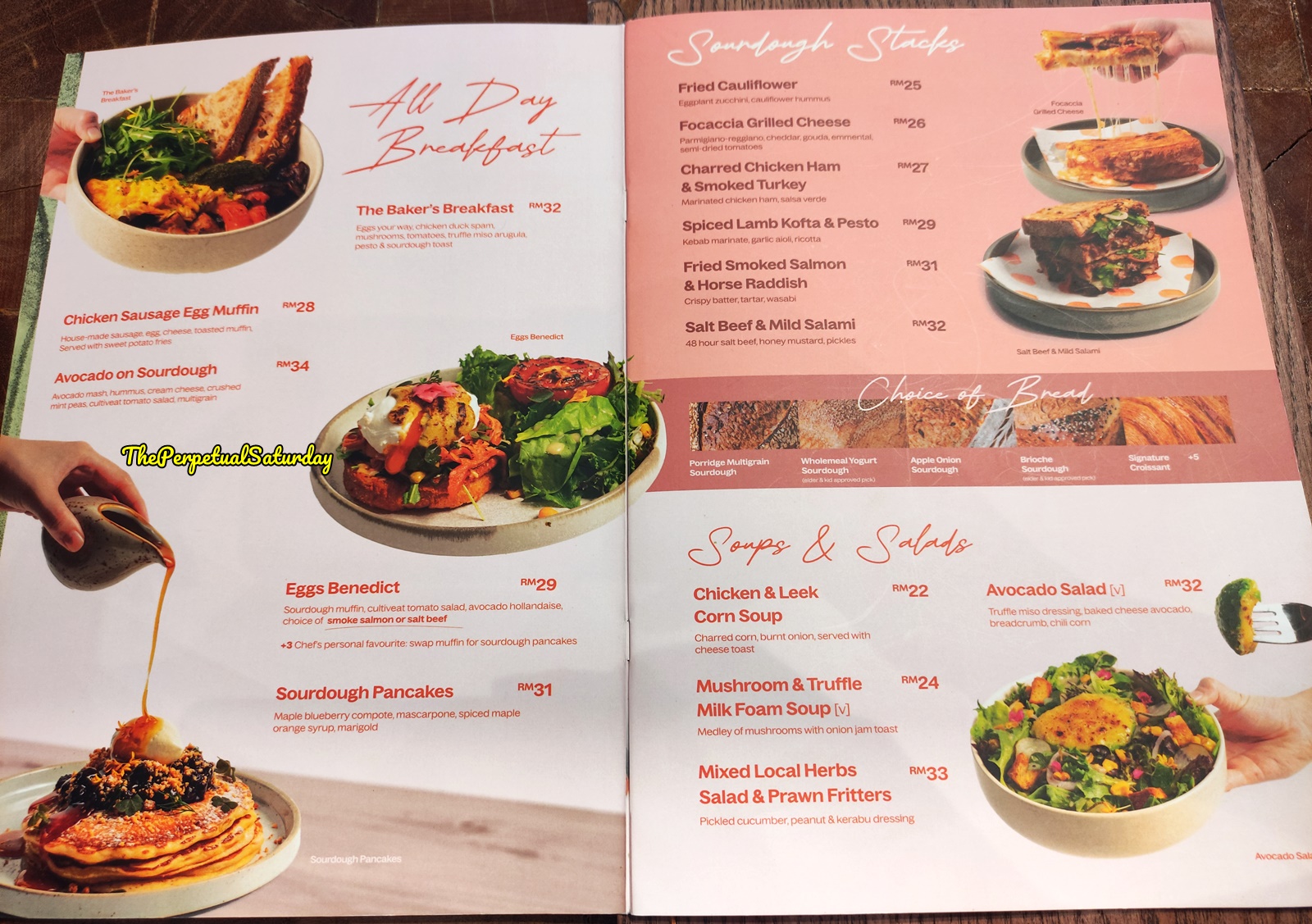 Bray Bakery menu prices KLCC