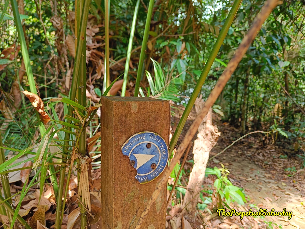 Kota Damansara Forest Reserve Petaling Trail map