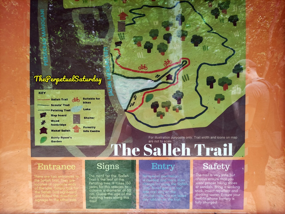 Salleh Trail Map Kota Damansara Community Forest