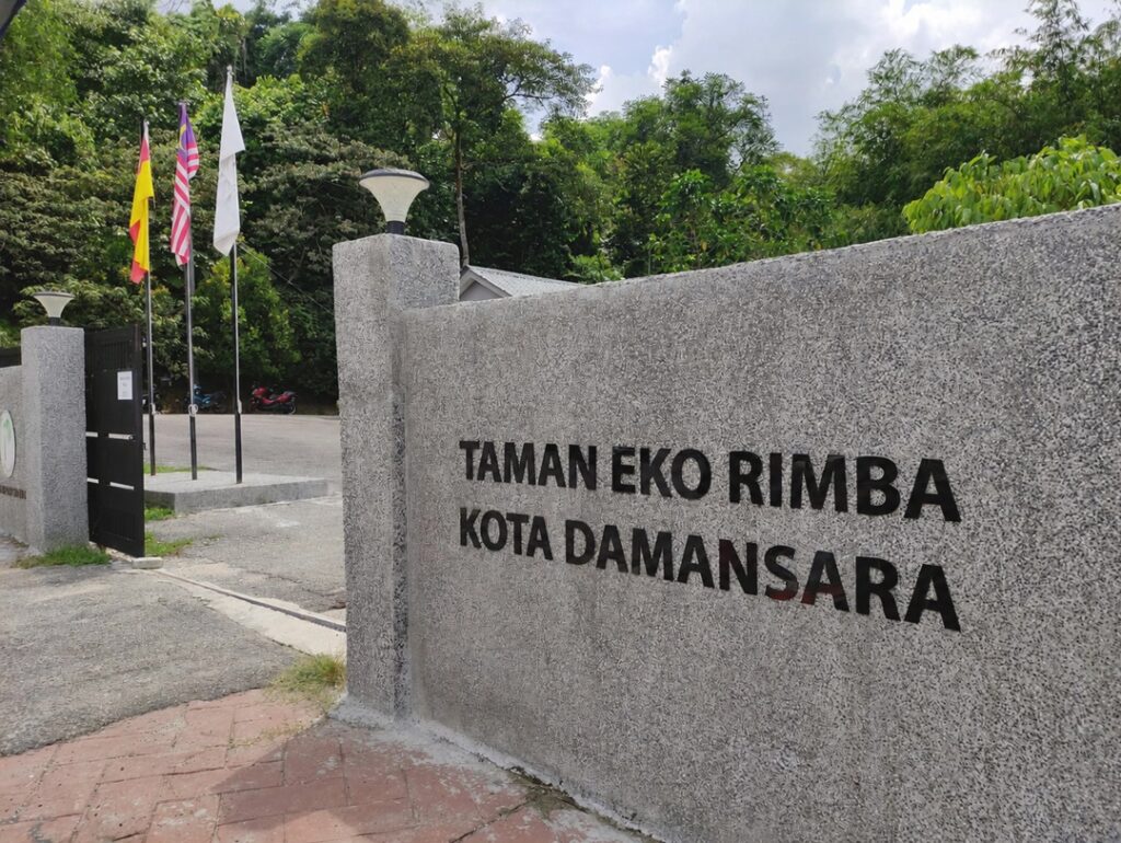 Kota Damansara Forest Reserve entrance