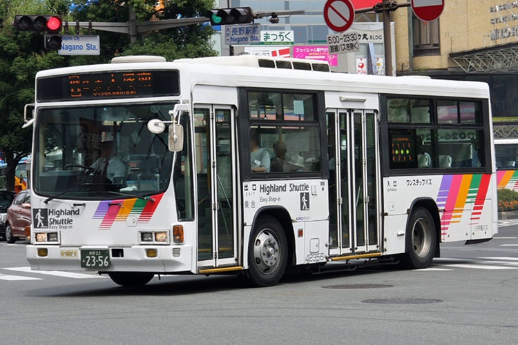 Bus 70 Nagano to Togakushi