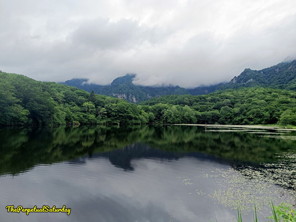 Kagamiike pond at Togakushi