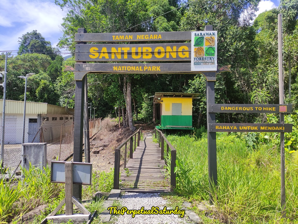 Santubong National Park entrance location
