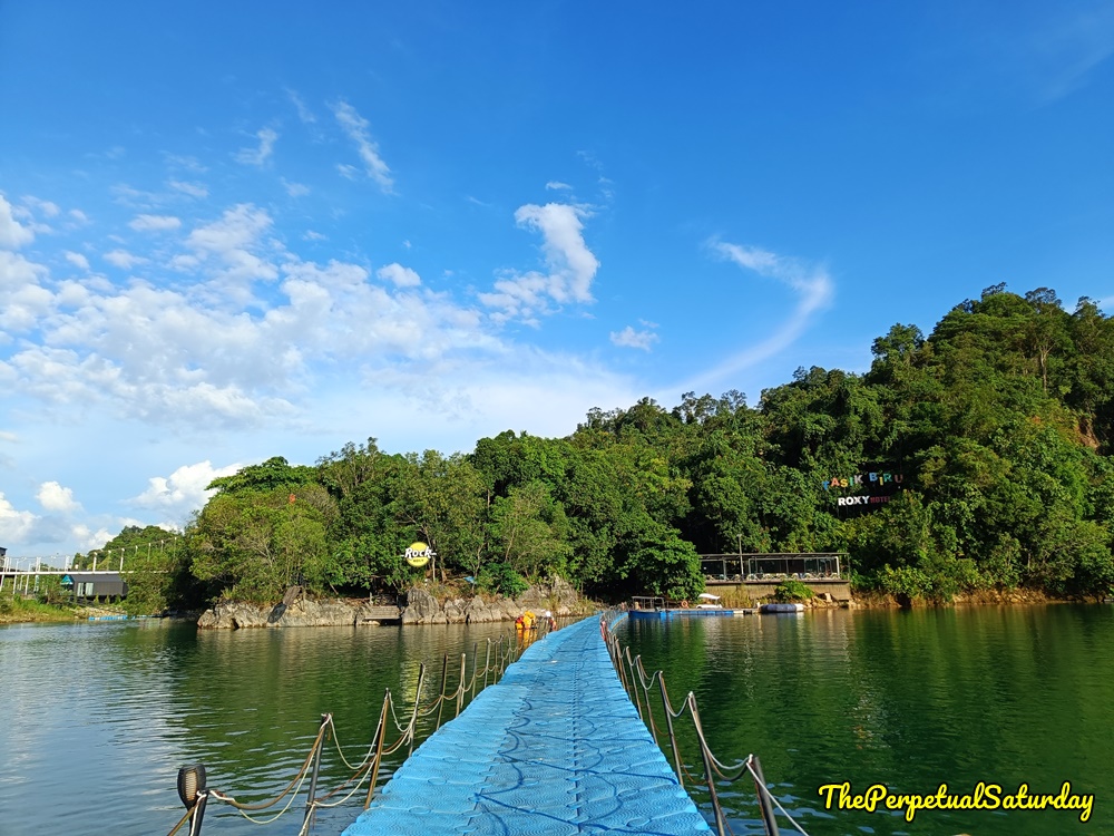 Tasik Biru Bau floating bridge price