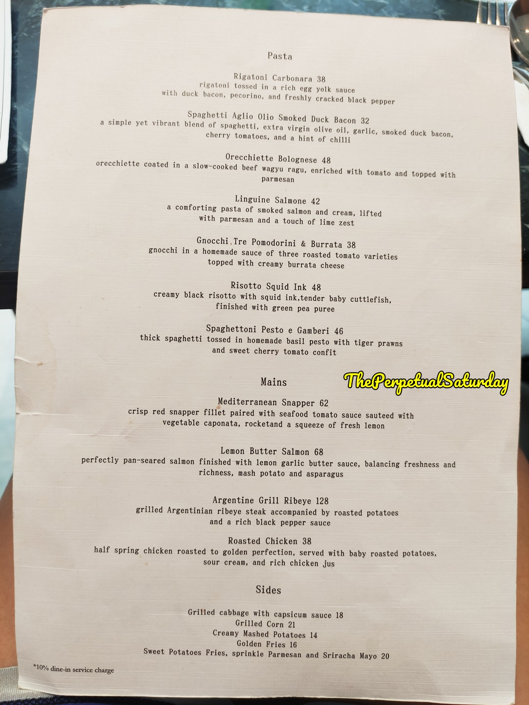 Cafe Laman Tuanku Menu Sri Hartamas
