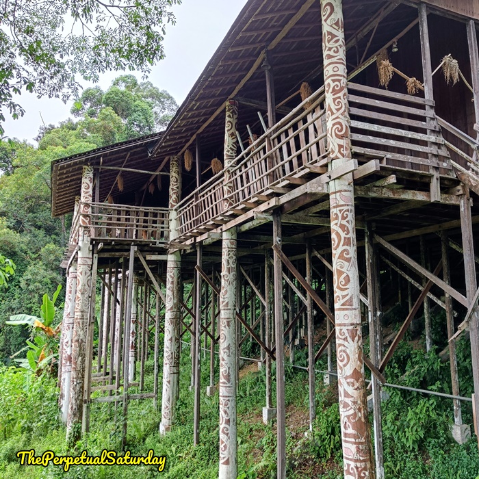 Sarawak longhouses
