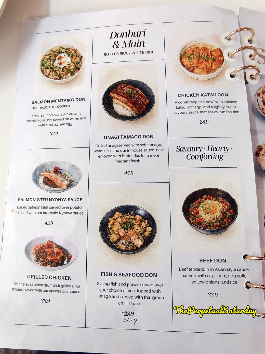 Since Then Bangsar menu